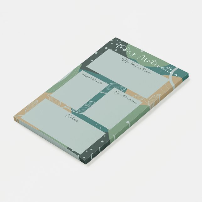 Notas Post-It®, 4" x 6" (En perspectiva)
