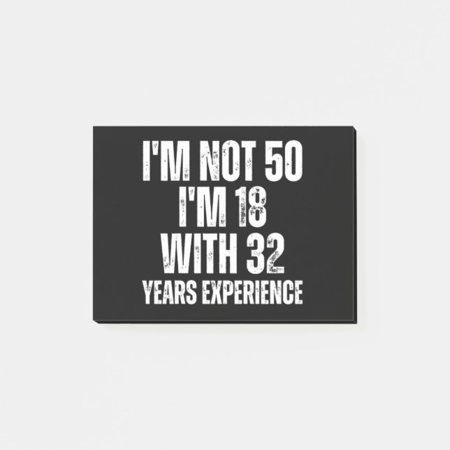 Notas Post-it® 50.ª Divertida (Anverso)