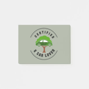 Notas Post-it® 6.car love certificado E car lover vintage
