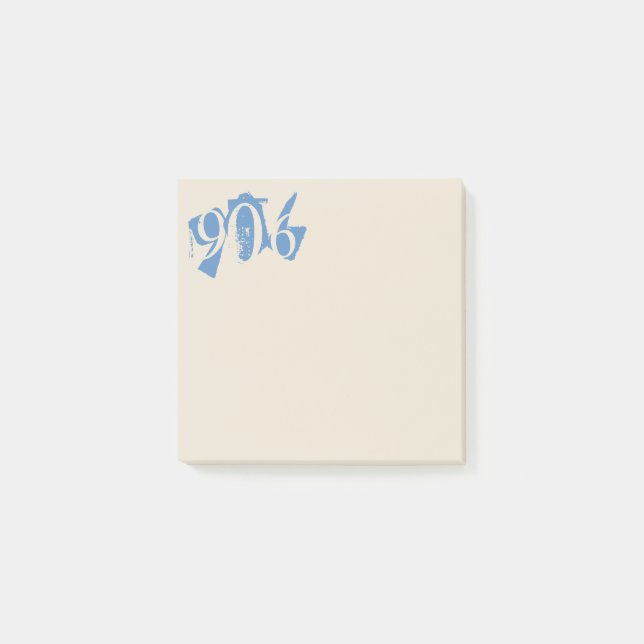 Notas Post-it® 906 Michigan Post-it Notes (Anverso)