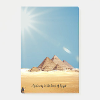 Notas Post-it® A gateway to the heart of Egypt -
