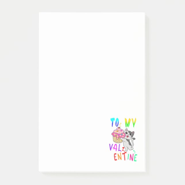Notas Post-it® A mi San Valentín (Anverso)