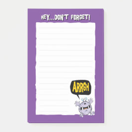 Notas Post-it® ¡Aarrgh!