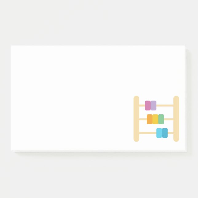 Notas Post-it® ábaco (Anverso)