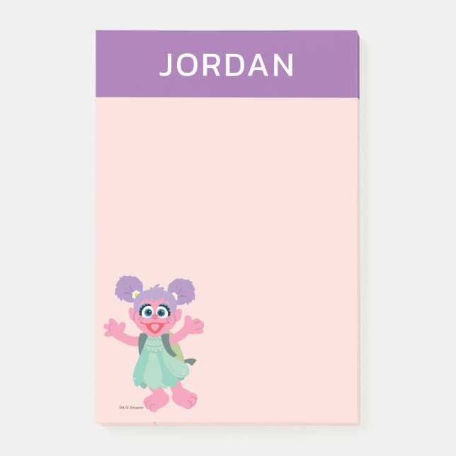 Notas Post-it® Abby Cadabby Woodland | Añadir su nombre (Anverso)