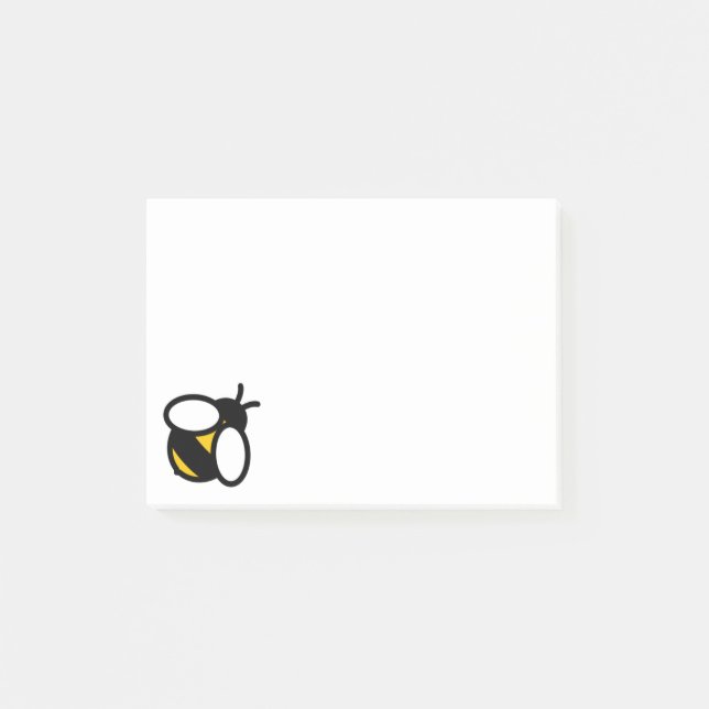 Notas Post-it® Abeja, abeja miel, abejorra (Anverso)