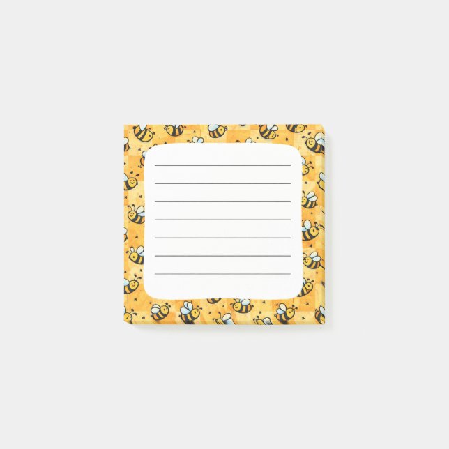 Notas Post-it® Abejas (Anverso)