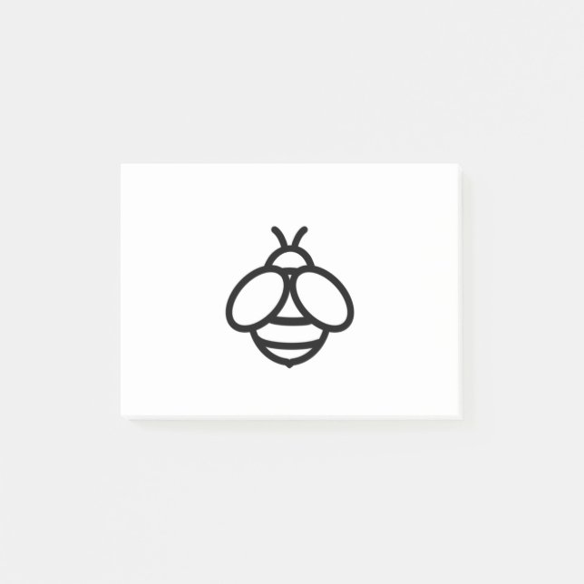 Notas Post-it® abejorra abejorra insecto Cute (Anverso)