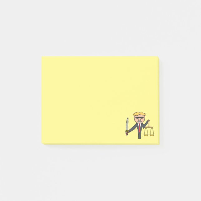 Notas Post-it® Abogado (Anverso)