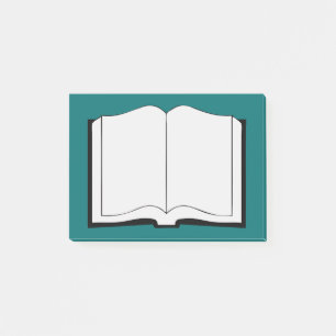Notas Post-it® Abra el libro