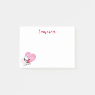 Notas Post-it® Abrazos y besos sonoros