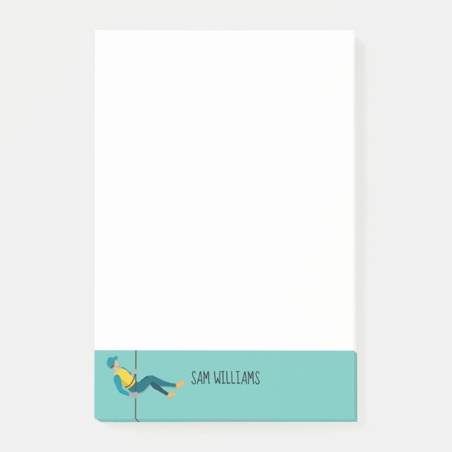 Notas Post-it® Abseiling (Anverso)