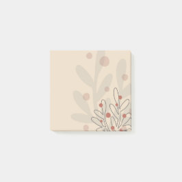 Notas Post-it® Abstract mistletoe xmas holidays design