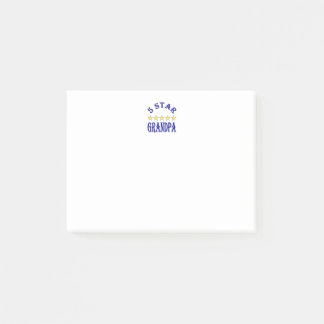 Notas Post-it® Abuelo de cinco estrellas