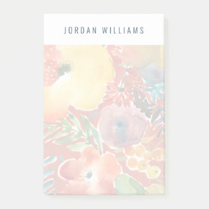 Notas Post-it® Abundantes Florals III