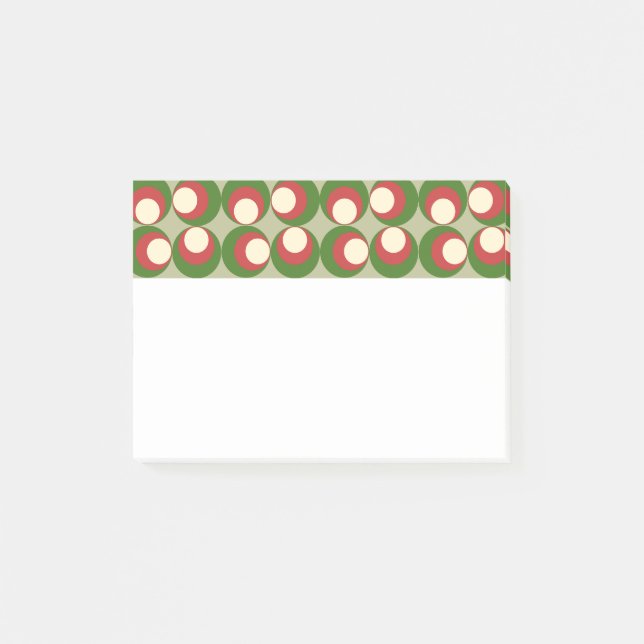 Notas Post-it® Aceitunas de Navidad (Anverso)