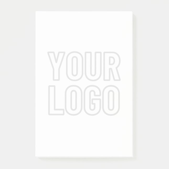 Notas Post-it® Aclarar automáticamente el logotipo para el fondo (Anverso)