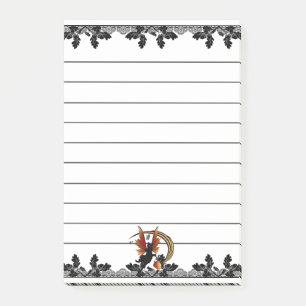 Notas Post-it® Acorn de gato cósmico