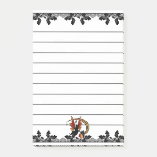 Notas Post-it® Acorn de gato cósmico