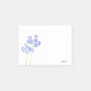 Notas Post-it® Acuarela Agapanthus