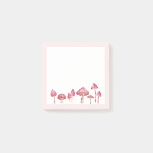 Notas Post-it® Acuarela de hongo