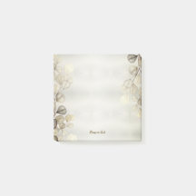 Acuarela Eucalipto Dorado Foliage Brillante Elegan