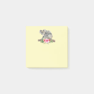 Notas Post-it® Acuarela Koala Bears Cuece Mamá Y Bebé