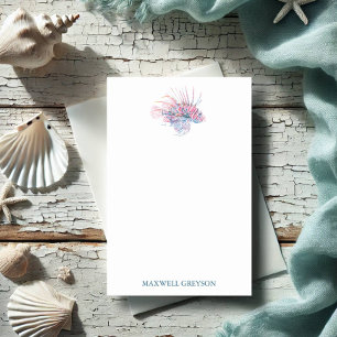 Notas Post-it® Acuarela Pescado tropical