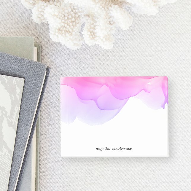 Notas Post-it® Acuarela Sunrise Personalizada (Subido por el creador)