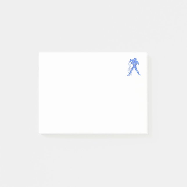 Notas Post-it® Acuario (Anverso)