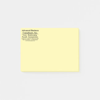 Notas Post-it® Advanced Business
