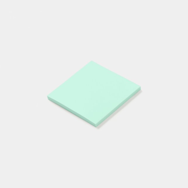 Notas Post-it® Aero Blue (En perspectiva)