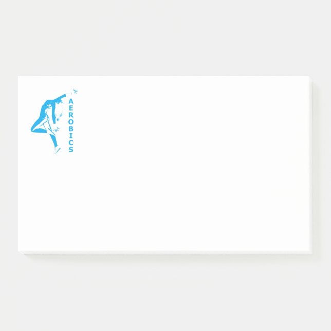 Notas Post-it® Aeróbic (Anverso)