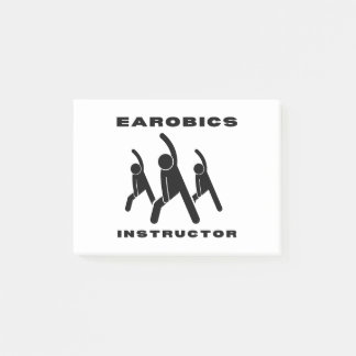 Notas Post-it® Aerobics Instructor