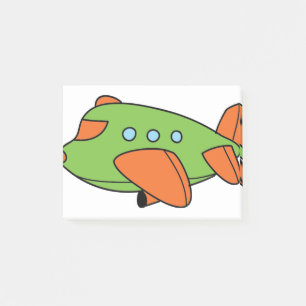 Notas Post-it® Aeroplano verde