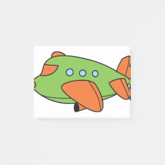 Notas Post-it® Aeroplano verde