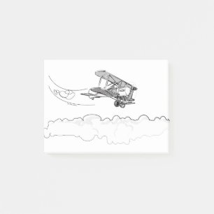 Notas Post-it® Aeroplano viejo