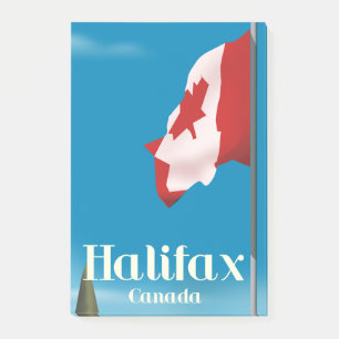 Notas Post-it® Afiche de viaje de Halifax Canada
