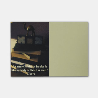 Notas Post-it® Aficionado a los libros