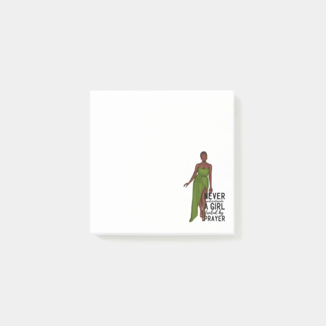 Notas Post-it® African American Woman Inspirador post-it-Notes (Anverso)