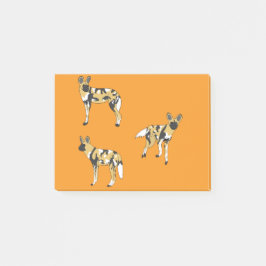 Notas Post-it® African Wild Dogs