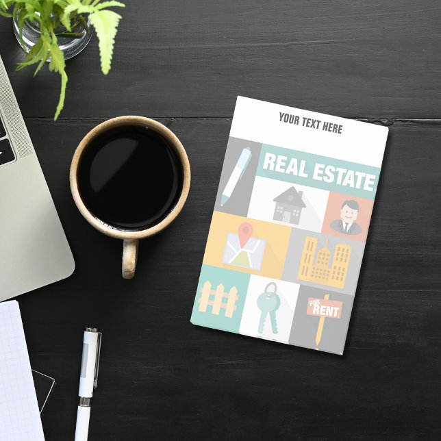 Notas Post-it® Agente Inmobiliario Profesional (Subido por el creador)