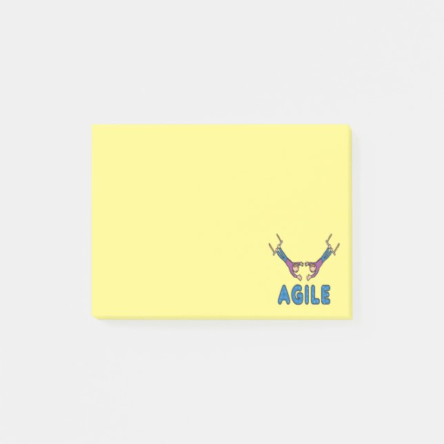 Notas Post-it® Agile (Anverso)