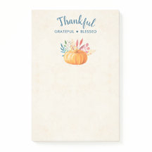 Agradecimiento bendecido con calabaza Naranja