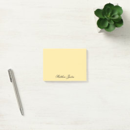 Notas Post-it® Agrega tu nombre a la papelería personalizada de c