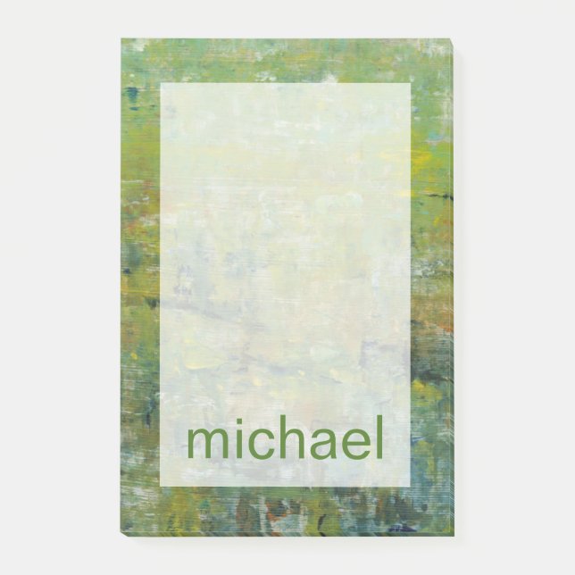 Notas Post-it® Agrega tu nombre | Campo opulento II (Anverso)