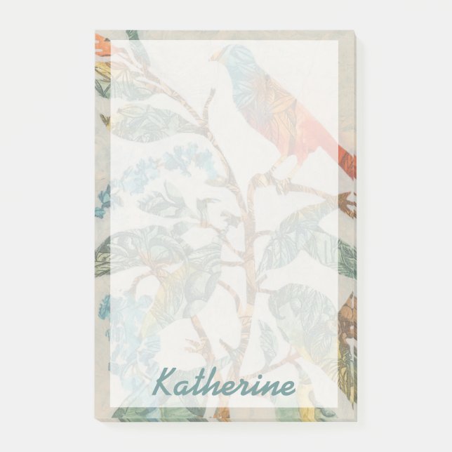 Notas Post-it® Agrega tu nombre| Collage aéreo II (Anverso)