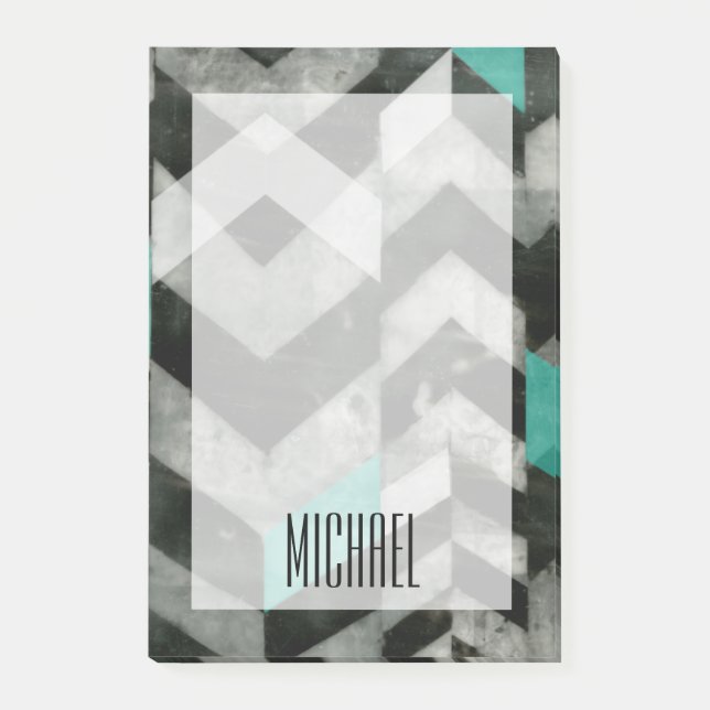 Notas Post-it® Agrega tu nombre | Exclusión de Chevron II (Anverso)