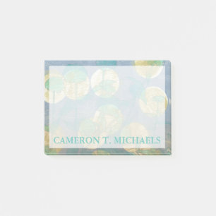 Notas Post-it® Agrega tu nombre   Flora reflectante I