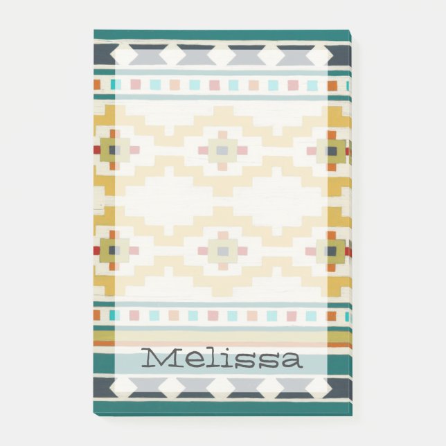 Notas Post-it® Agrega tu nombre | Geometría sudoccidental III (Anverso)